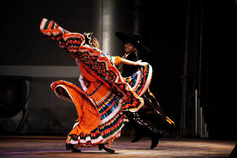 Traditional Mexican Dance Baile Folklorico Colorful Dress 5 - Seoul, South Korea - Daily Travel Photos