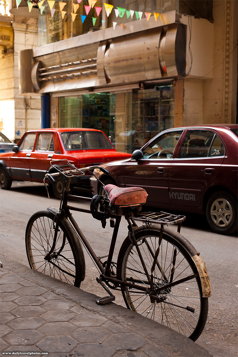 An ancient bicycle from the time of the pharaohs - Cairo, Egypt - Daily Travel Photos