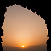 Citadel Sunset Photo: Srinagar fort and Dal Lake seen at a distance from Pari Mahal at Sunset.