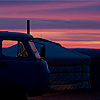 photo: Anywhere Abode - A van outside a ger, a nomadic house, at sunset on the Mongolia plains (ARCHIVED PHOTO on the weekends - originally taken 2007/07/17).