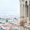 photo: Holy Heights - A portion of the hilltop Cathedral of Notre Dame overlooking the city of Lyon.