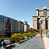 Round the Square: SF Photo: A user-controlled panorama of Union Square in San Francisco.